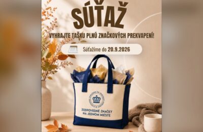SÚŤAŽ SZZV: vyhrajte tašku plnú značkových prekvapení (3 výhercovia)