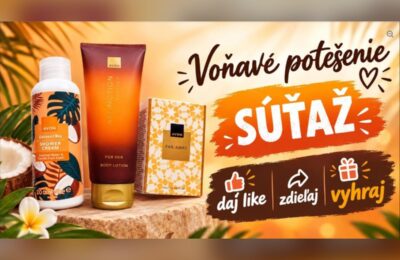 SÚŤAŽ Andrea Nagyová (Avon): vyhrajte set troch voňavých produktov Avon