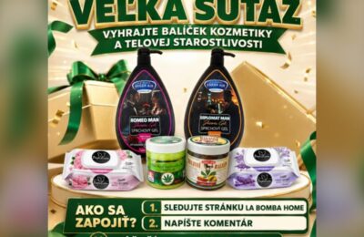 SÚŤAŽ La BOMBA Home: vyhrajte balíček kozmetiky a telovej starostlivosti
