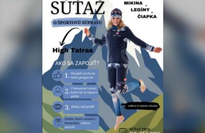 SÚŤAŽ Športové legíny: vyhrajte športovú súpravu High Tatras (1 výherca)
