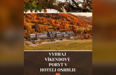 SÚŤAŽ Hotel Osrblie: vyhrajte víkendový pobyt na Horehroní (1 výherca)