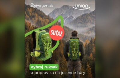 SÚŤAŽ Union poisťovňa: vyhrajte turistický batoh Cattara (1 výherca)