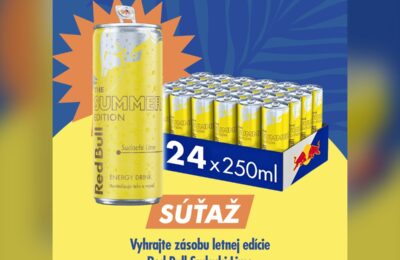 SÚŤAŽ PIMA.sk: vyhrajte kartón Red Bull Sudachi & Lime (1 výherca)