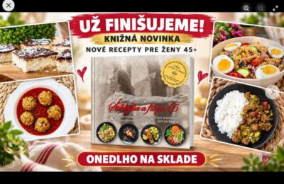 SÚŤAŽ Rýchlo, zdravo a chutne: vyhrajte kuchársku knihu Štíhlejšia a fit po 45 (1 výherca)