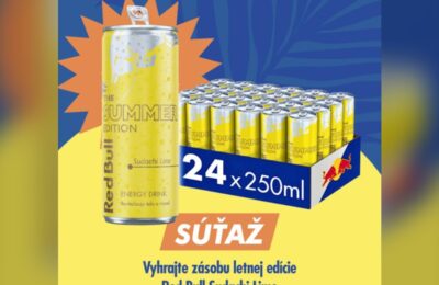 SÚŤAŽ PIMA: vyhrajte kartón Red Bull Sudachi & Lime (1 výherca)