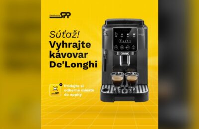 SÚŤAŽ SPP – distribúcia: vyhrajte kávovar De’Longhi Magnifica Start