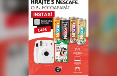 SÚŤAŽ DALIOIL: vyhrajte fotoaparát Instax (3 výhercovia)