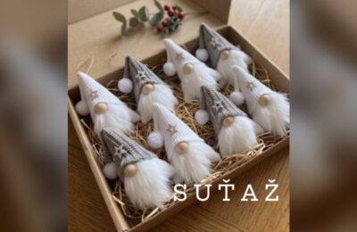 SÚŤAŽ Handmade Maca: vyhrajte 8 ručne šitých škriatkov na zavesenie