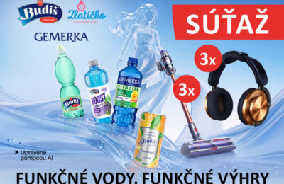 Kupuj výrobky Budiš, Gemerka a Zlatíčko a hraj o funkčné Dyson výhry