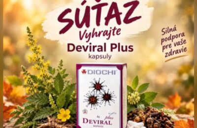 SÚŤAŽ Diochi: vyhrajte kapsuly Deviral plus (1 výherca)