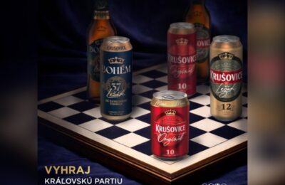 SÚŤAŽ Krušovice: vyhrajte kráľovskú zásobu piva (3 výhercovia)