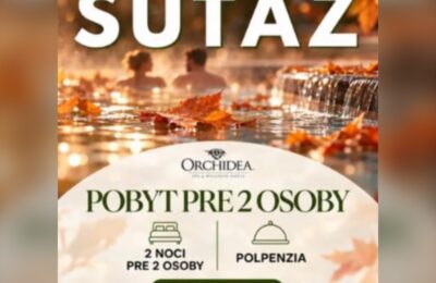 SÚŤAŽ Hotel Orchidea Veľký Meder: vyhrajte wellness pobyt pre 2 osoby