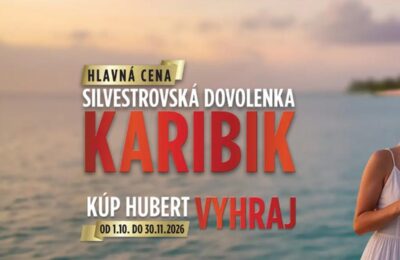SÚŤAŽ Hubert: vyhrajte silvestrovskú dovolenku v Karibiku (114 výhercov)