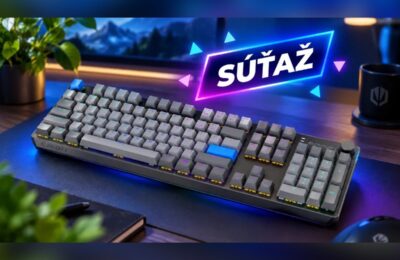SÚŤAŽ TOUCHIT: vyhrajte hernú klávesnicu Endorfy