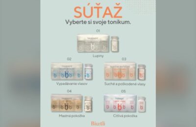 SÚŤAŽ Biu:tli: vyhrajte vlasové tonikum Broaer podľa vlastného výberu