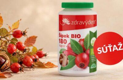 SÚŤAŽ Vitalita z prírody: vyhrajte Šípky BIO 180 kapsúl od Zdravý Den