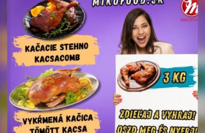 SÚŤAŽ Mikofood: vyhrajte 3 kg kuracích stehien