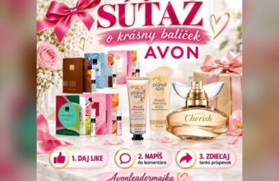 SÚŤAŽ Avon: vyhrajte voňavý set (1 výherca)