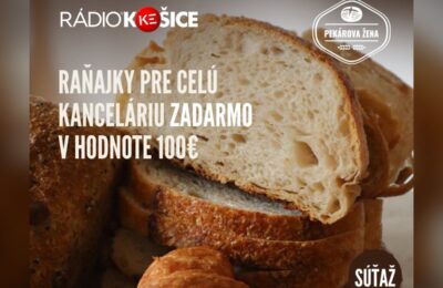 Raňajky s Pekárovou ženou a Rádiom Košice