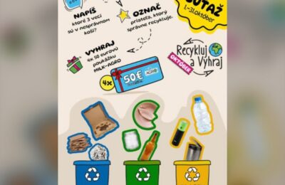SÚŤAŽ MILK-AGRO: Recykluj a vyhraj poukážku 50 € (4 výhercovia)