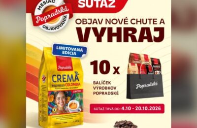 SÚŤAŽ MILK-AGRO × Popradská: vyhrajte balíček výrobkov Popradské (10 výhercov)