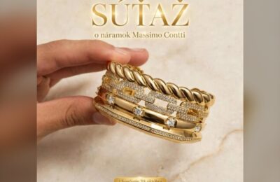 SÚŤAŽ V&V Style Fashion: vyhrajte luxusný náramok Massimo Contti (1 výherca)