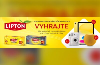 SÚŤAŽ Lipton × BILLA: vyhrajte iPad, Instax mini 12 alebo reproduktor Apple (8 výhercov)