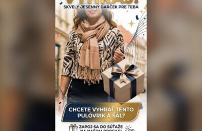 SÚŤAŽ Sofi Móda: vyhrajte pulóvrik a šál