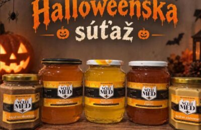 SÚŤAŽ Domáci včelí med: vyhrajte halloweensky balík piatich medov
